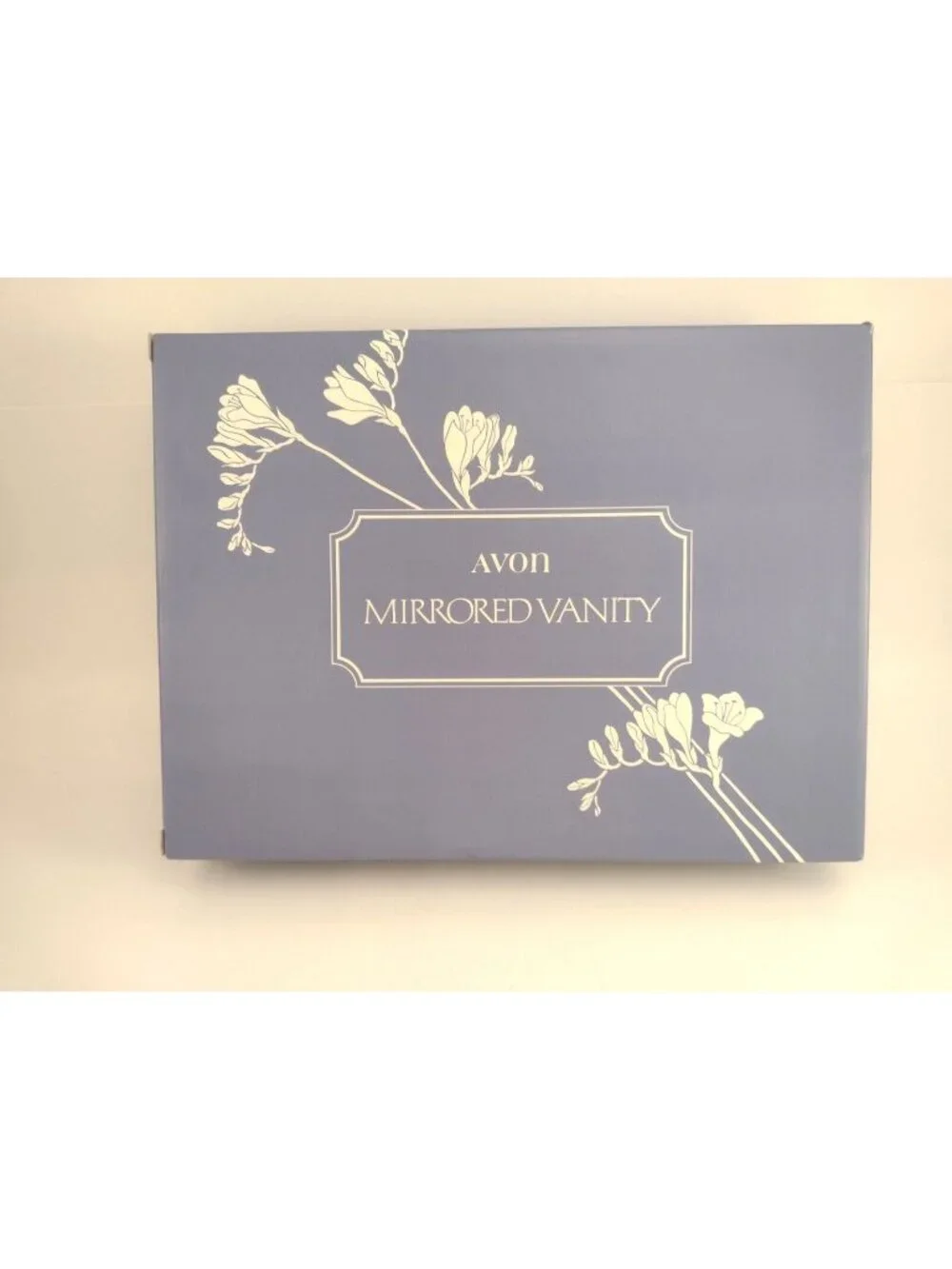 Vintage AVON Mirrored Vanity Makeup Tray Display Bathroom Display Decor Makeup